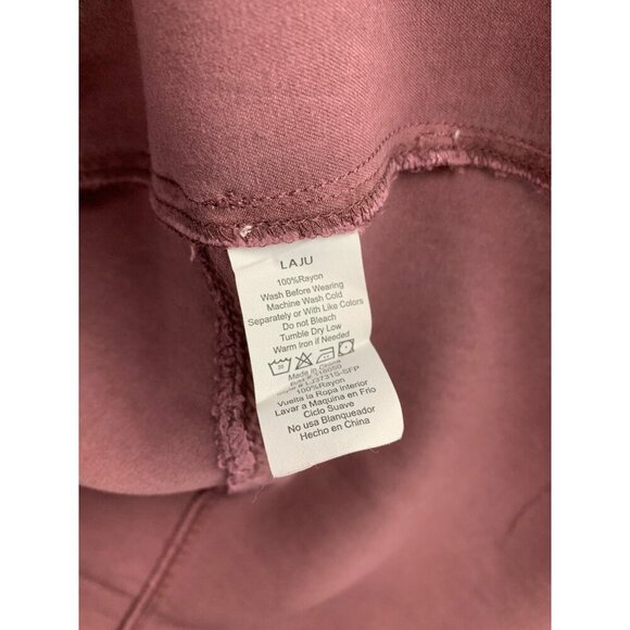 Laju Sleeveless Button-Down Blouse MP Rayon Mauve - Picture 4 of 4